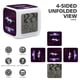 thumbnail image 3 of Ford Mustang theme 7 colors Alarm Clock Digital LED Alarm Clock Gifts for kids friends family, 3 of 6
