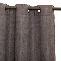 Masel - Cortina Argollas Kikar 1.40 X 2.25 Gris Oscuro