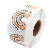 Magideal - 500 Uds De Papel Adhesivo Pastel Hornear Bolsa Sello Decoración Para Álbum Scrapbooking Regalos Envoltura Artes Diario