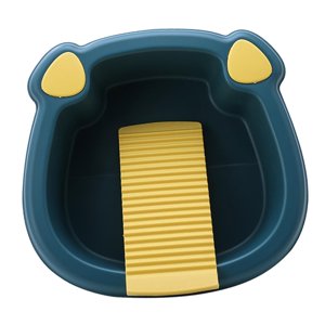 Bothyi - Lavado De Ropa Tabla De Lavar Suministros De Lavado Antideslizantes Lindo Para El Hogar Azul