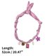 thumbnail image 3 of Unique Bargains 1 Pc Collar de Bufanda Duradero con Encanto Ajustable Corbata Declaración Gargantilla para Mujeres Rosa Púrpura, 3 of 5