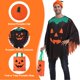 thumbnail image 2 of Disfraz OCTEEN Mujer Calabaza – Set de 3 Piezas: Poncho, Boina y Bolsa de Dulces, 2 of 6