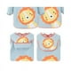 thumbnail image 3 of Delantal Babero Largo Impermeable para Niños Celeste, 3 of 3