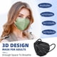thumbnail image 3 of Mascarillas FENFEN KN95, paquete de 50, 10 colores, 5 capas, 3 of 6