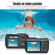 thumbnail image 5 of Cámara Sumergible 5K 64MP con WiFi y Doble Pantalla Zoom 16X - Negro, 5 of 8