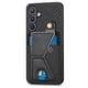 thumbnail image 5 of Funda Resistente para Samsung Galaxy S24 con Tarjetero y Soporte, Diseño Magnético Negro, 5 of 5