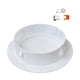 thumbnail image 2 of Placa De Cubierta De Techo Accesorios Para Mejoras Del Hogar Agujero De Pared Cubierto Para Patio Ajuste De 170 A 179 Mm, 2 of 5