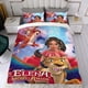 thumbnail image 4 of Elena de Avalor Princesa Conjunto de sábanas temático, trío de piezas, cómodo y amigable con la piel, diseño único, regalo de decoración para el hogar para familiares, amigos y fans,140cm *210cm, 4 of 6