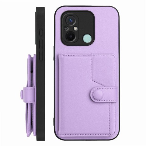 Foxdock Funda Para Xiaomi Redmi 11A Con Bloqueo Rfid - Diseño Elegante Con Cierre De Botón