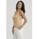 thumbnail image 4 of Polera Mujer Lisa Doble Capa Camel, 4 of 8