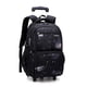 thumbnail image 1 of Kids School Bag With Wheels Rolling Backpack for Boy Wheeled School Bag 6 Wheels Trolley Bookbag Carry on Luggage with Lunch Bag, 1 of 3