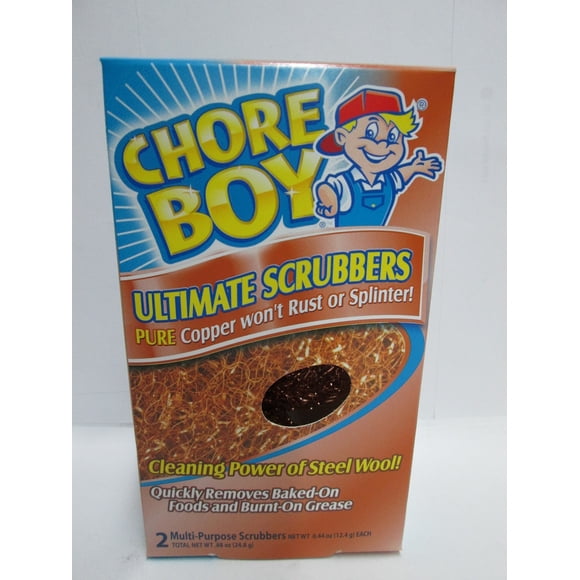 Esponja utilitaria Spic and Span Chore Boy Copper, 2 unidades