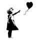 thumbnail image 1 of Decomural Balloon Heart Girl Banksy WS-32500, 1 of 2