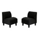 thumbnail image 1 of Set Poltrona Soft 1C Felpa 00 Negro, 1 of 5