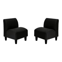 Bodevir - Set Poltrona Soft 1C Felpa 00 Negro