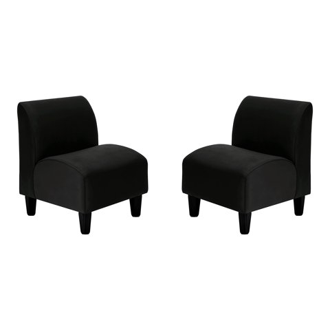 Bodevir - Set Poltrona Soft 1C Felpa 00 Negro