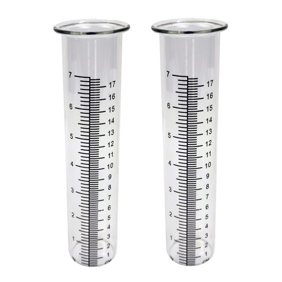 Tubos para Pluviómetro JOYBEE HOME&GARDEN 7" Paquete de 2