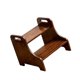 thumbnail image 5 of Taburete De Dos Escalones Portátil Para Muebles, Taburete Para Adultos, Cocina, Guardería, Color Marrón, 5 of 5