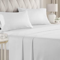 Elizabeth Peper - Juego De Sábanas 180 Hilos Blanco 50/50 Polycotton 1.5 Plazas