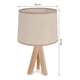 thumbnail image 2 of Lampara De Velador Lampara De Mesa Minimalista Madera beige 1, 2 of 3