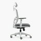 thumbnail image 3 of Silla Oficina Taylor Pro con cabecero Gris Claro, 3 of 7