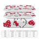 thumbnail image 3 of Hello Kitty Red Bow 3 Pieces Duvet Cover Set Full Size Super Soft Fade Resistant Microfiber, 3 of 4