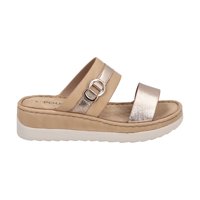 Sandalia Mujer Dorado Flora Police