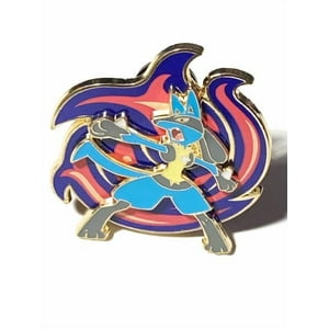 Pokémon - Pin Lucario Vstar Star Enamel Oficial