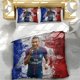 thumbnail image 1 of Soccer Star Bedding Set, 3 Piece, Cartoon Themed Duvet Cover, Breathable Microfiber Material and Pillowcases Gift, 1 of 4