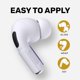 thumbnail image 4 of Adhesivo de protección EMF para AirPods Pro, paquete de 2 unidades, WaveBlock, 4 of 9