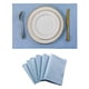 thumbnail image 1 of XmhyTop Juego de 6 Manteletes Individuales Texturizados Clásicos, Resistentes a Manchas, Ideal para Barbacoas y Mesas de Comedor, Estilo E, 48*33cm, Azul, 1 of 5