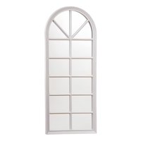 Genérico - Espejo Pared Decorativo Blanco Ventana Catedral Vintage Jhn