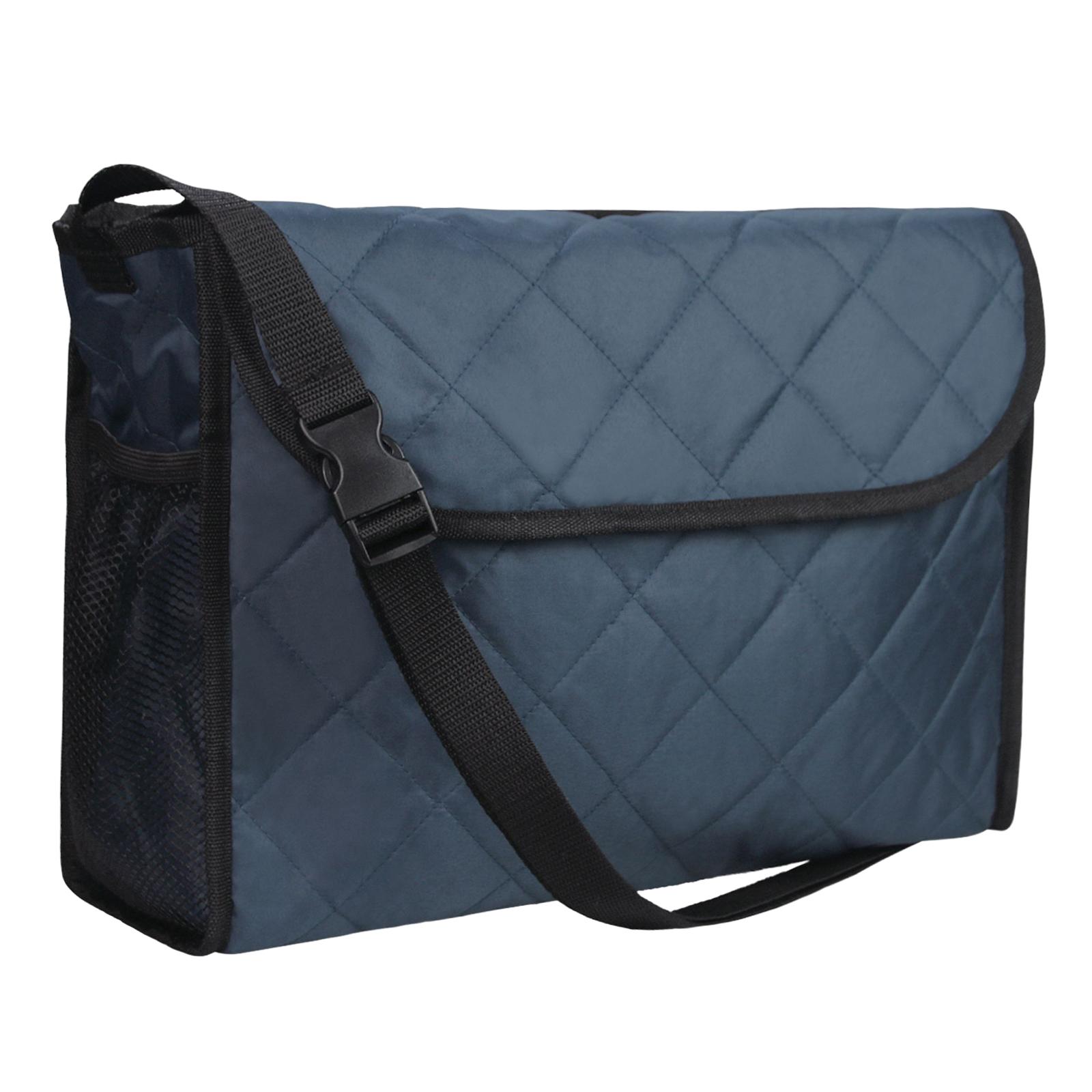 Ioensy - Bolsa De Almacenamiento Para Silla De Ruedas Para Personas Mayores De Viaje Con Ruedas Azul Oscuro