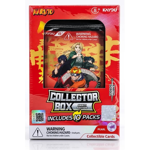 Cartas coleccionables Kayou Naruto Earth Scroll - Pack de 10 sobres