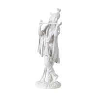 Bothyi - Krishna Statue Sculpture Statuette Arte Artwork Religioso Para La Decoración Del Estante Del Gabinete