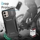 thumbnail image 2 of Funda Resistente para Motorola Moto G Stylus 5G 2023 con Tapa Deslizante y Protección Militar Negro, 2 of 6