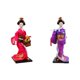 thumbnail image 1 of 2 Uds Kimono Japonés Geisha Doll Bar Adorno Artesanal Púrpura Rosa Rojo, 1 of 1