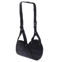 Ioensy - Reposapiés De Viaje Para Hamaca, Reposapiés De Avión Para Vuelo A Casa, Color Negro