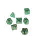 thumbnail image 2 of 7 Dados Poliédricos De 16 Mm Para Juegos De Mesa Dungeons And Dragons DND, Color Verde, 2 of 3