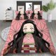 thumbnail image 1 of Japan ed Kawaii Demon Slayer Bedding Set Duvet Covers Comforter Bedding Sets Bedclothes Bed Linen Home TextilesBed Sheets, 1 of 5