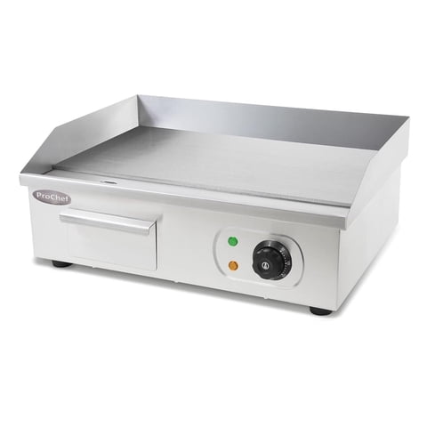 Prochef - Plancha Churrasquera Electrica 55 X 35 Cm. Ac Inox