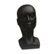 thumbnail image 5 of Cabeza De Maniquí Hombre Modelo Circunferencia 54cm Profesional Elegante Negro, 5 of 5