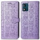thumbnail image 4 of Funda Cartera FOXDOCK para MOTO E13 , Flip PU con Relieve de Gatos y Perros, Tarjetero y Soporte, 4 of 6