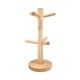 thumbnail image 3 of Mug Tree Stand Hanger Coffee Mug Holder Accesorios con base de madera Utensilio creativo Mug Rack para encimera Bar Accesorio Decoración del hogar, 3 of 5