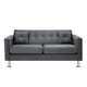 thumbnail image 1 of Sofa New Retro 3c Felpa 12 Gris, 1 of 6