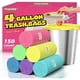 thumbnail image 1 of Bolsas de basura pequeñas T.FORING, 4 galones, 0,86 mil, sin aroma, de colores, 150 unidades, 1 of 3
