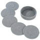 thumbnail image 1 of Tapetes de 18 cm para ollas y sartenes, 5 salvamanteles tejidos con cesta para platos calientes, agarraderas para cocina, accesorios de mesa resistentes al calor., 1 of 7