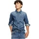 thumbnail image 3 of Camisa Max Denim Para Niños Talla M Azul Talla Md, 3 of 3