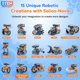 thumbnail image 2 of Robot solar STEM de juguete AoHu Solios-Nova 15 en 1 para niños de 8 a 12 años, 2 of 3