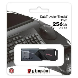 Kingston - Pendriver 256Gb Usb 3.2 Datatraveler Exodia Onyx
